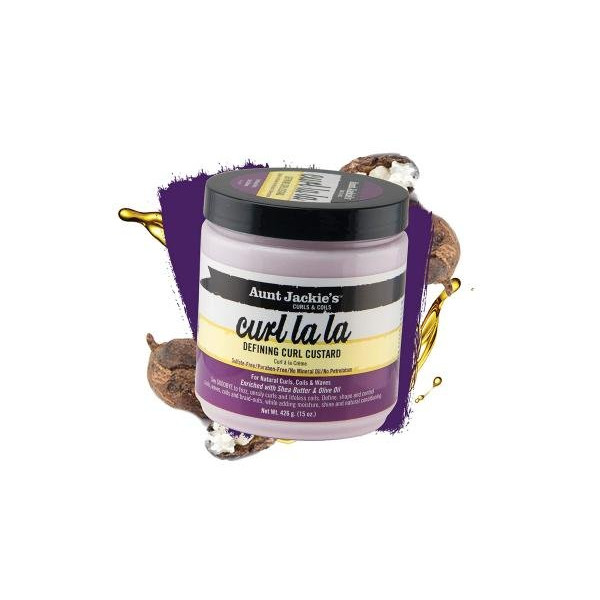 Aunt Jackie’s Curl La La Custard Curl Definition 15oz