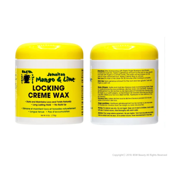 Jamaican Mango & Lime Locking Creme Wax 177ml