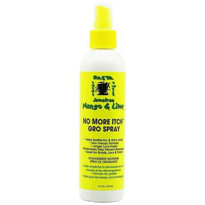 Jamaican Mango & Lime Rasta Locks and Twists No More Itch Big Spray 8oz