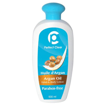 Perfect Clear Argan Oil Hand and Body Lotion