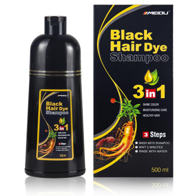 Black Hair Dye Shampoo